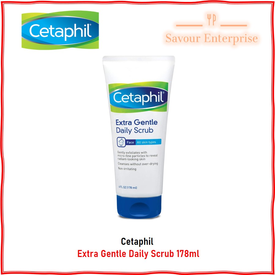 Buy [LOCAL READY STOCKS] Cetaphil Extra Gentle Daily Scrub 178ml on