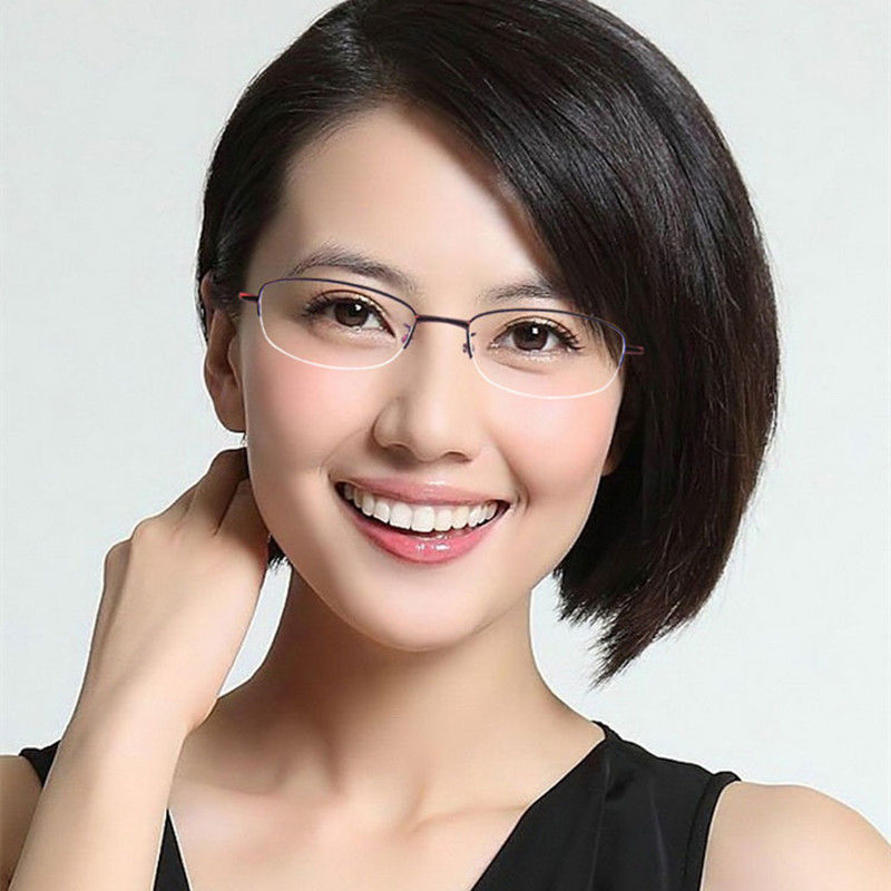 big glasses on small face