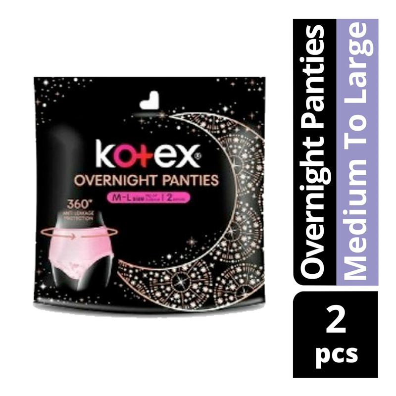 Buy [Pack of 2] Kotex Overnight Panties SM / ML / LXL【Local Ready