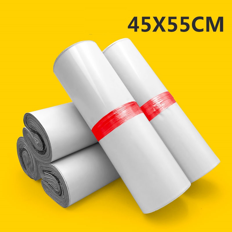 Buy 100pcs White Courier Bag Express Envelope Storage Bags Mail Bag