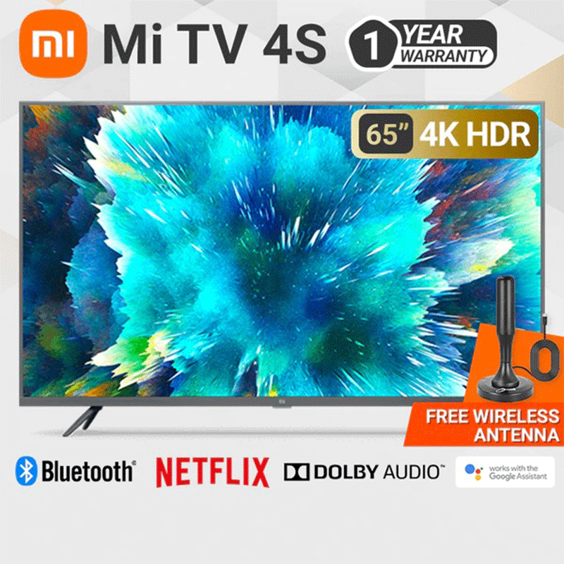 Buy 【price Drop】xiaomi 65 Inch 4k Smart Led Tv 1 Year Warranty Ultra Hd Digital Ready 8935