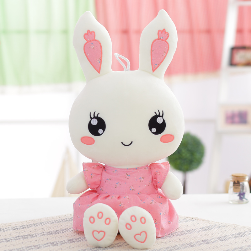 Buy Cute bunny plush toys Large crushed rabbit doll doll doll synor