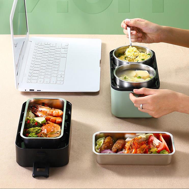 Buy Portable electric lunch box insulation lunch box student dormitory