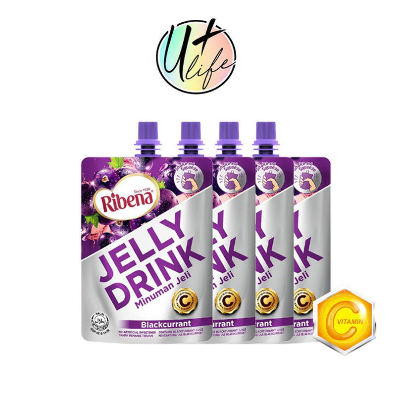 Buy 【Local Ready Stock!!!】Ribena Blackcurrant Jelly Drink 170g (Halal