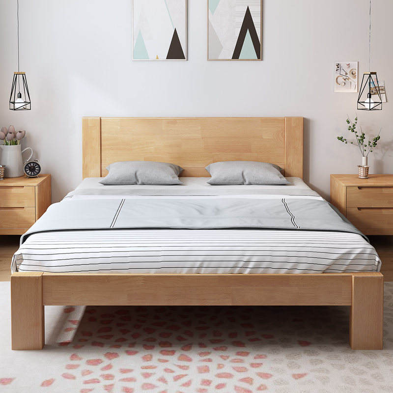 Kingston Slumber Single Wooden Bed Frame Base White Timber Kids Adults Modern Bedroom Furniture Matt Blatt