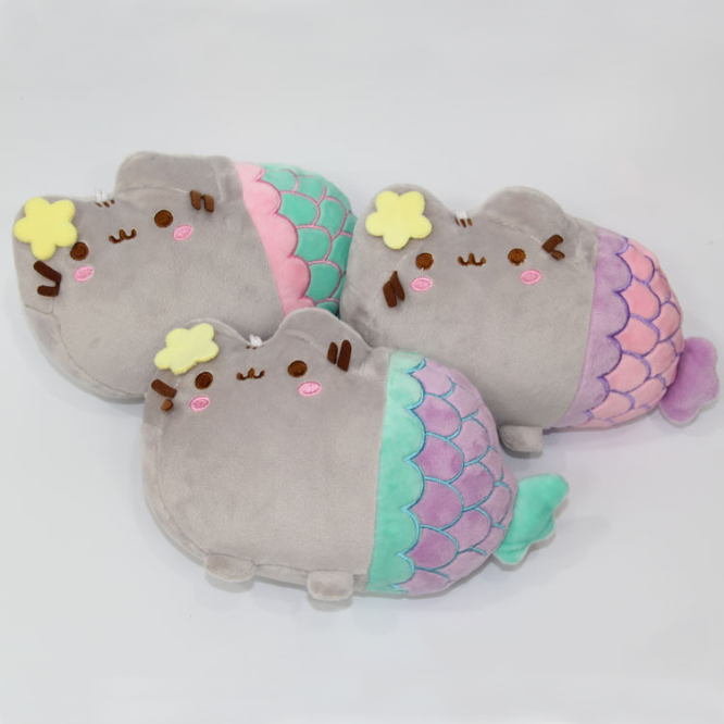 Buy Kissx Pusheen Cat Mermaid Plushie Soft Toy Plush Doll Cushion