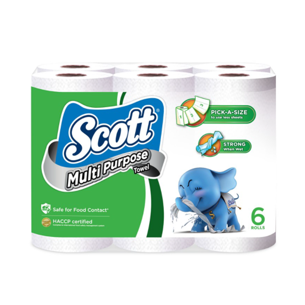Buy [Single Pack] Scott Kitchen Towel Rolls 6 Rolls Pick A Size on ezbuy SG