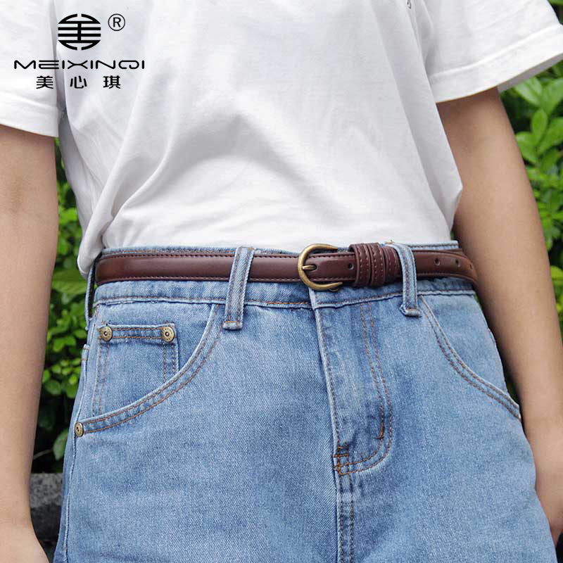 belt jeans girl