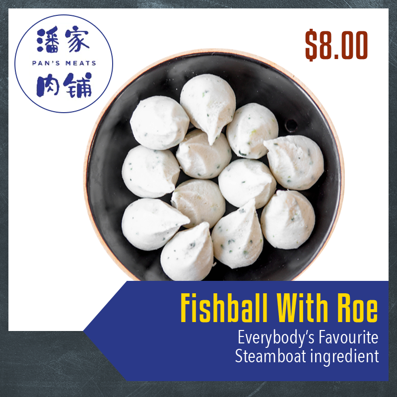 Buy Pan's Frozen Fish Ball With Roe 500g/pkt on ezbuy SG