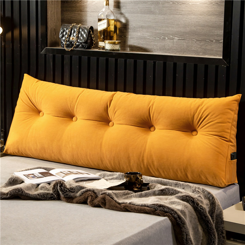 Buy Bedside triangular cushion double tatami bed by pillow softpack