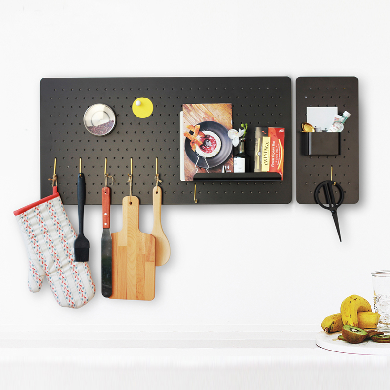 Buy Meya Home Black Peg Board Storage System Pegboard Standard