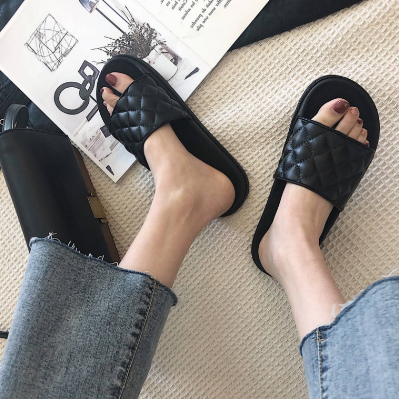 Buy Harajuku Korean Style Women's Waterproof Soft Cushion Sole Sandals ...