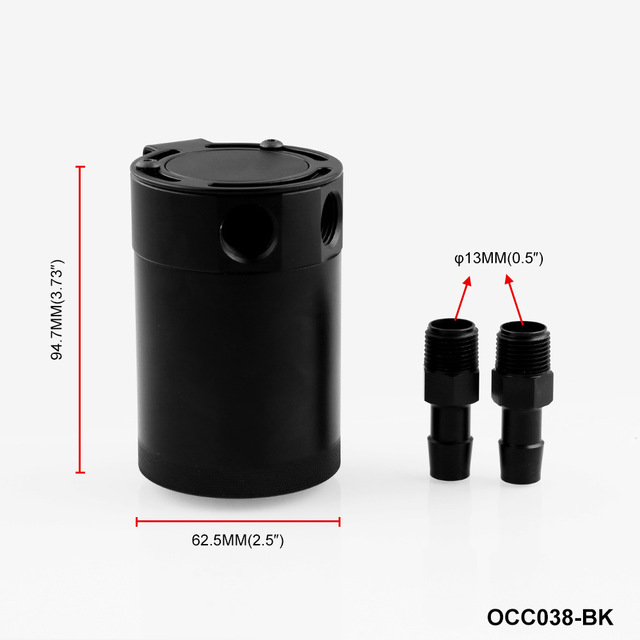Buy Automobile breathable oil kettle Twohole exhaust gas waste oil
