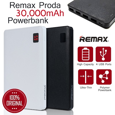 bestøver nedbrydes Inspicere Buy Remax Proda Note Book 30000mAh Power Bank / Power Box ☆  [Mobile.Solutions] ☆ on ezbuy SG