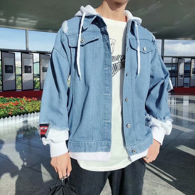 denim outfit korean