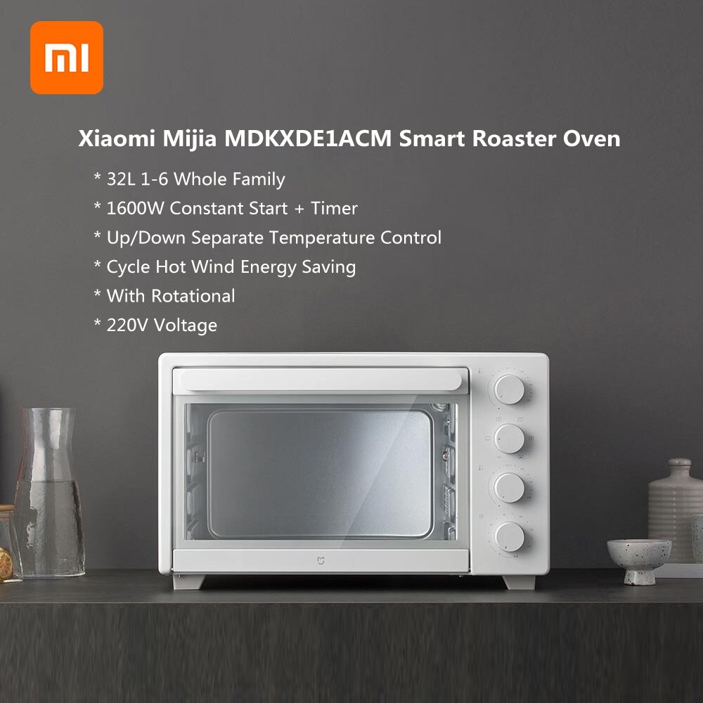 Buy 【Xiaomi】Original Xiaomi Mijia 32L Electric Oven 220V 1600W