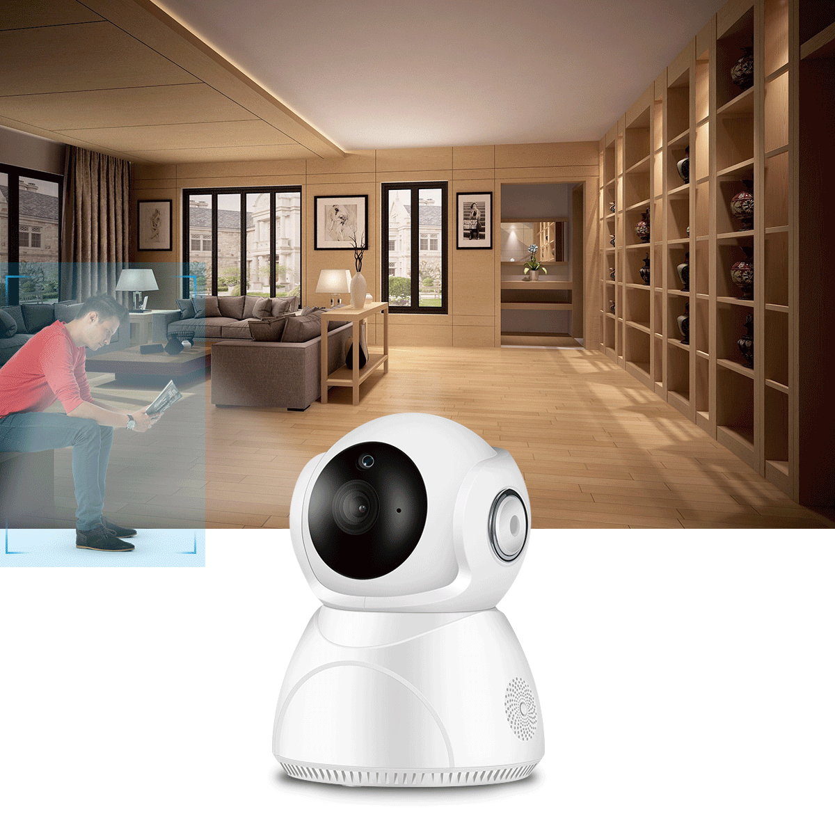 Buy 3MP Home Security IP Camera WiFi 1080P 720P Wireless Network