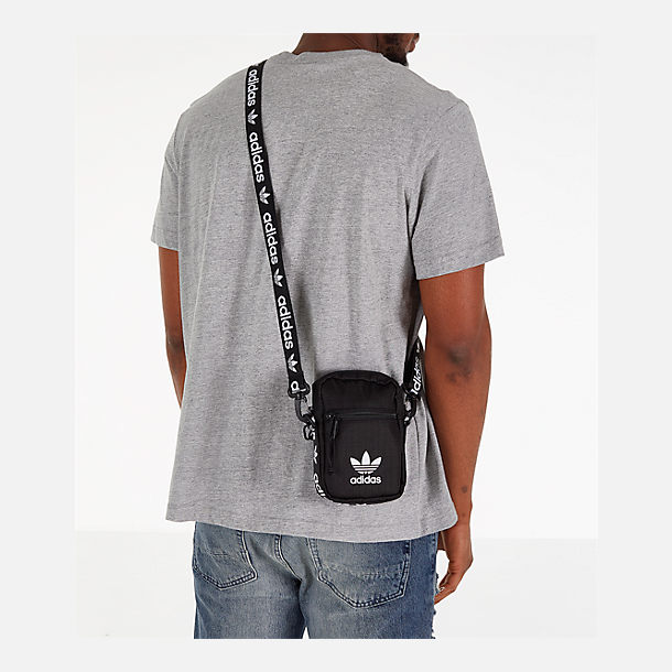 adidas originals logo strap crossbody bag