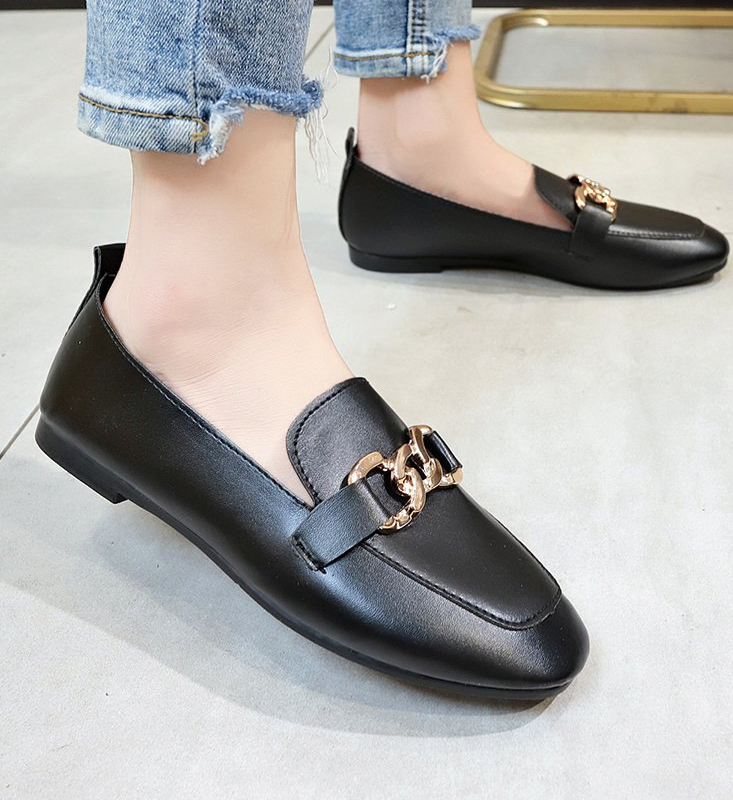 Buy ulzzang ins hot little leather shoes korean style women's casual ...