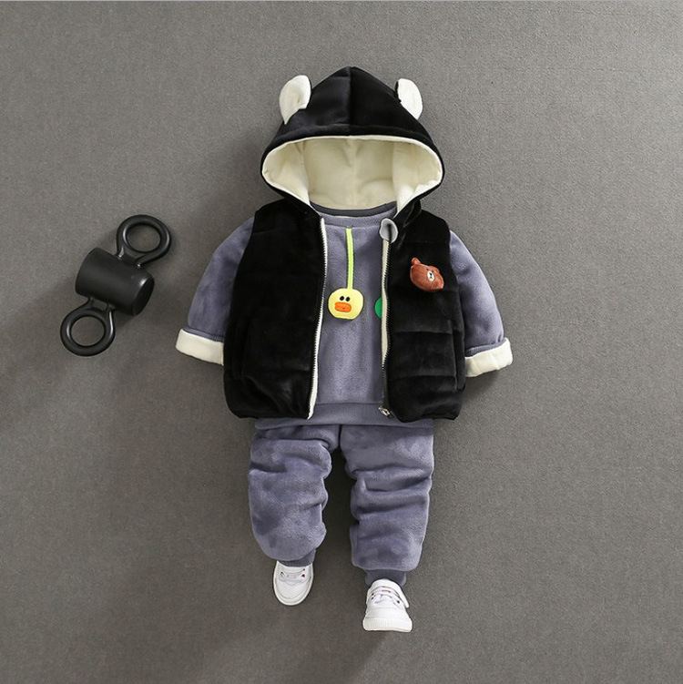 Buy New Autumn and Winter Pure Cotton Thickening and Fleetening Three