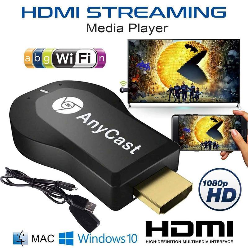 Buy AnyCast M4 Plus WiFi Display Dongle Receiver Airplay Miracast HDMI ...