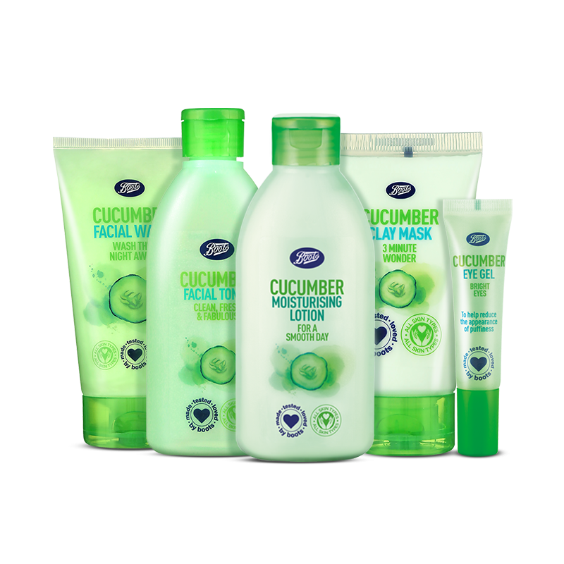 boots cucumber face wash