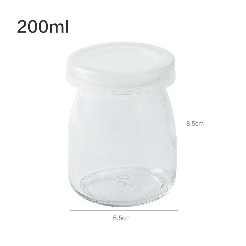 Buy Pudding bottle glass pudding cup yogurt bottle baked homemade