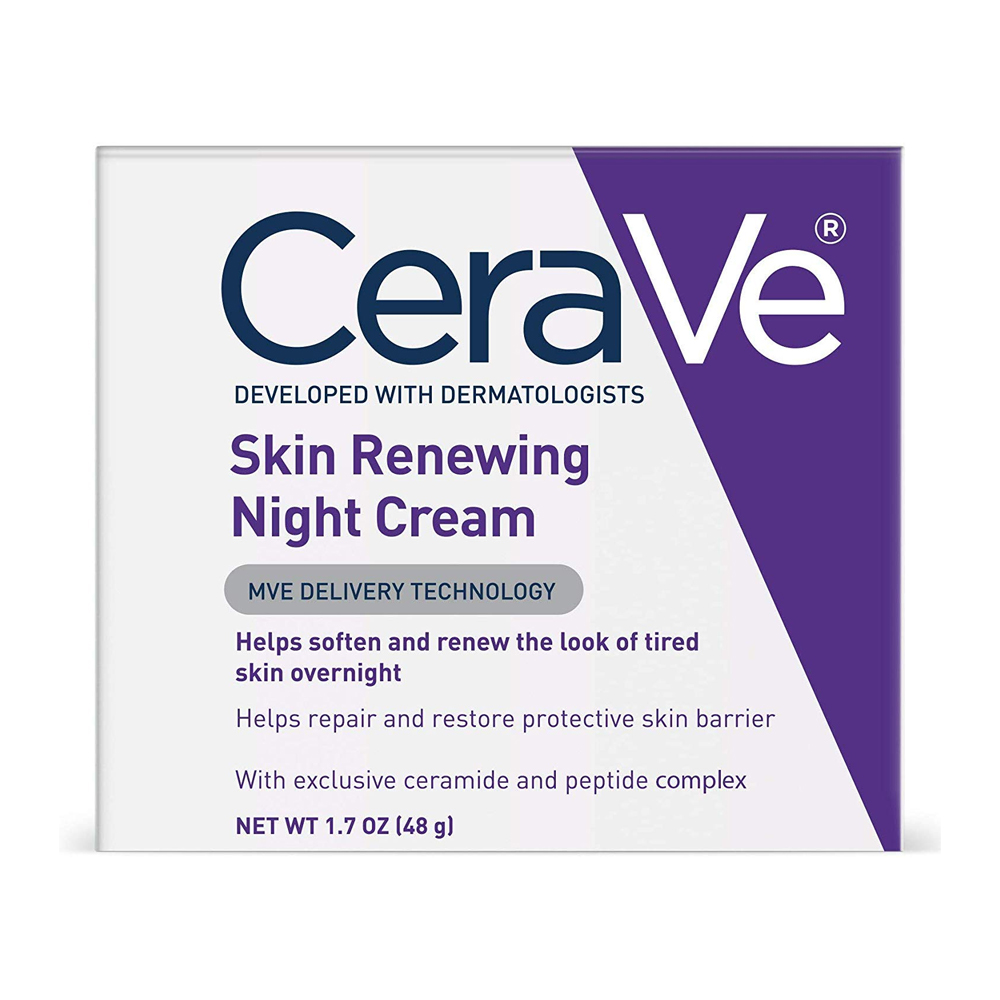 cerave skin renewing night cream acne