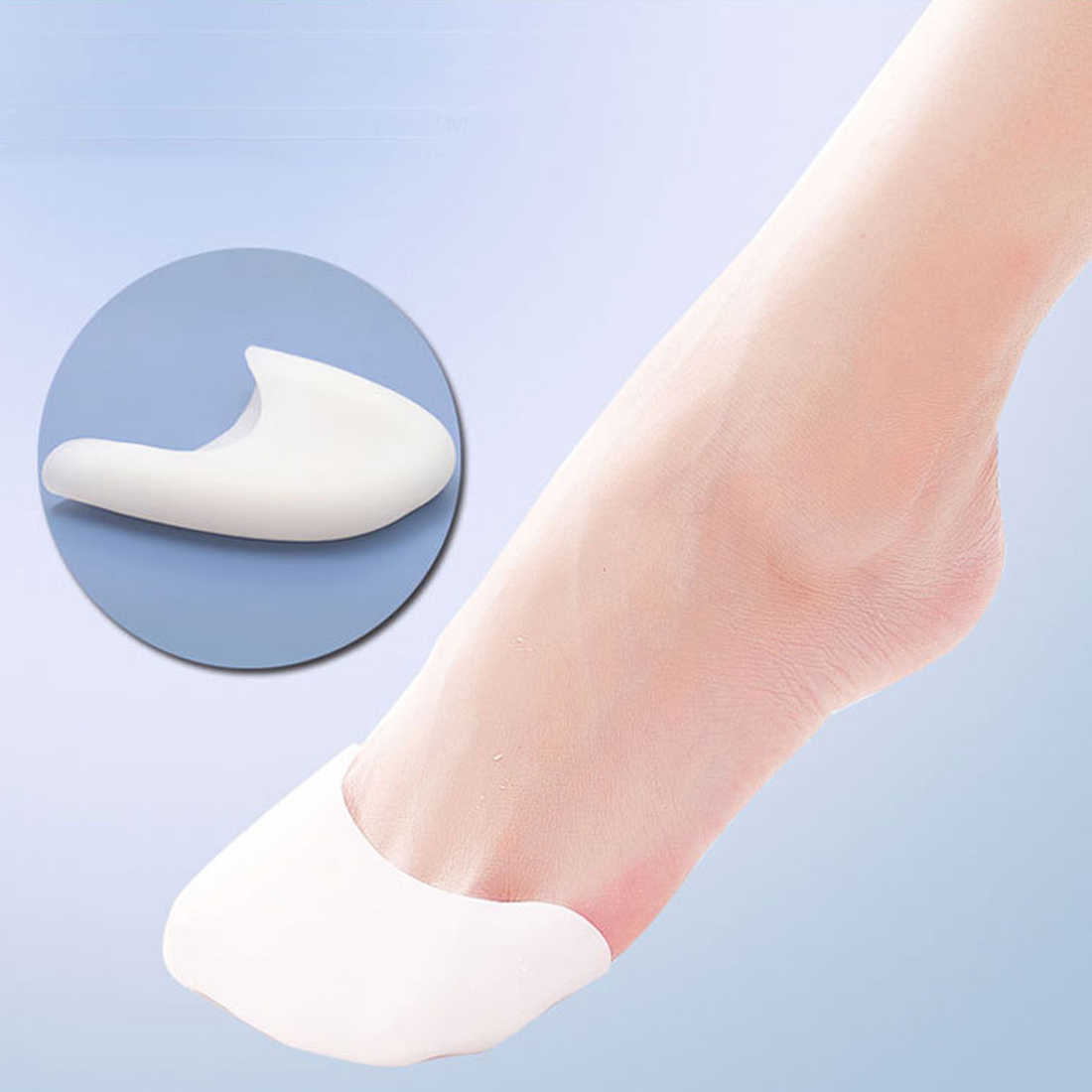 Buy Silicone foot tip protection set toe-toe anti-grinding foot ballet ...