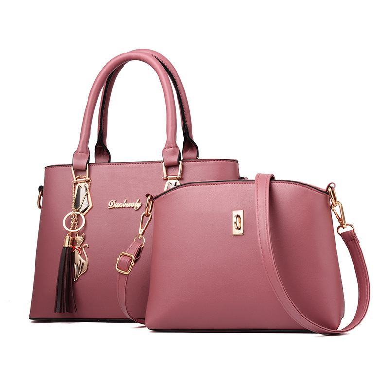 Buy Women Handbag Shoulder Bags 2 sets Famous Designer Women Messenger ...