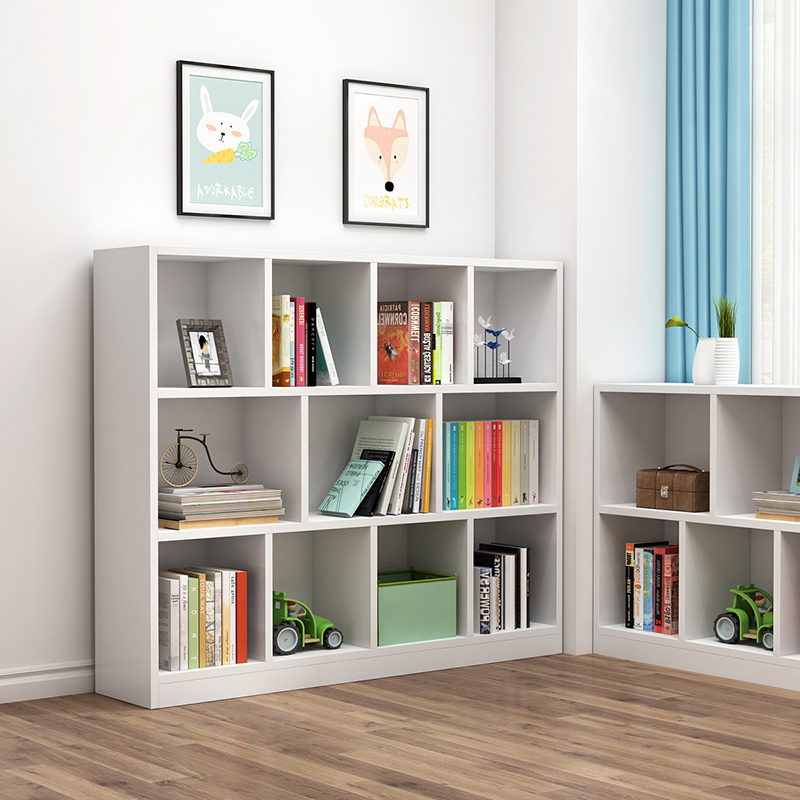 Buy Children's bookshelf solid wood simple floor-to-ceiling collection ...