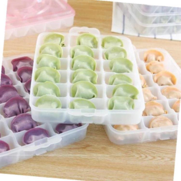 Buy Multi-layer 4-layer storage box box large grid fresh frozen ...