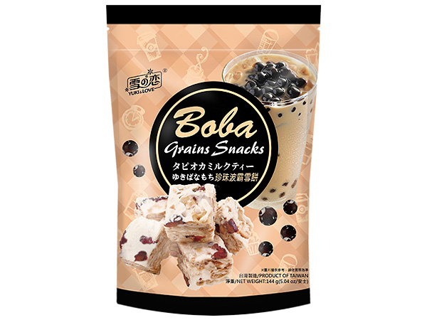 Buy Direct From Taiwan Yuki Love 雪之恋 Baka Grains Snacks 珍珠波霸雪花饼 12gx12入 On Ezbuy Sg