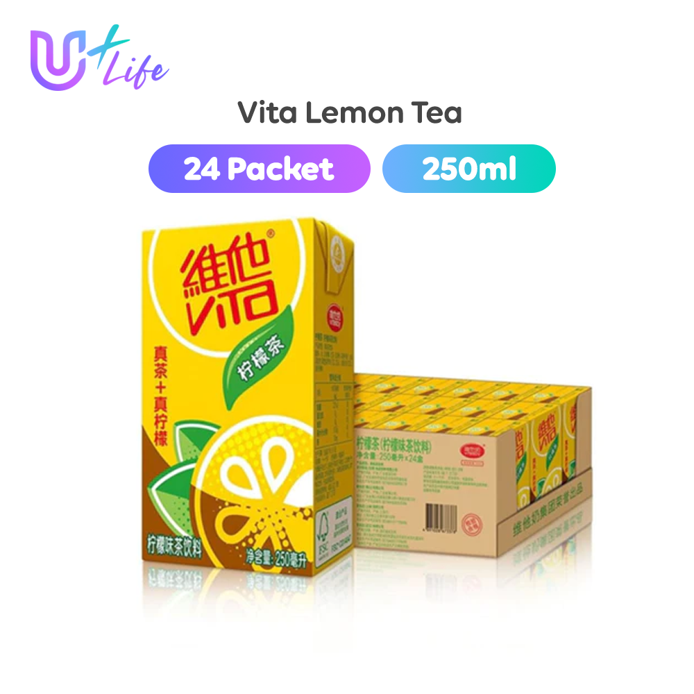 Buy 【Local Ready Stock!!!】Vitasoy Vita Lemon Tea 24 Packets (250ml) U