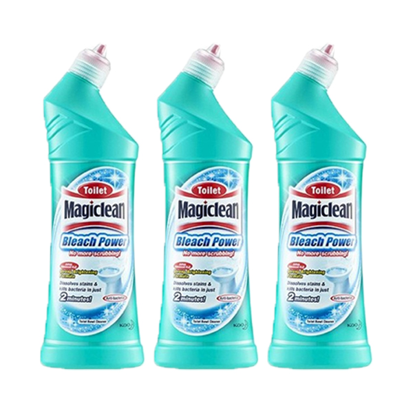 Buy [Bundle of 3] Magiclean Toilet Bleach Power Cleaner 500ml on ezbuy SG