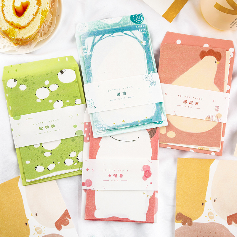 Buy Stapro Paper Mr Letter Paper Envelope Salt Fresh Girl Hand