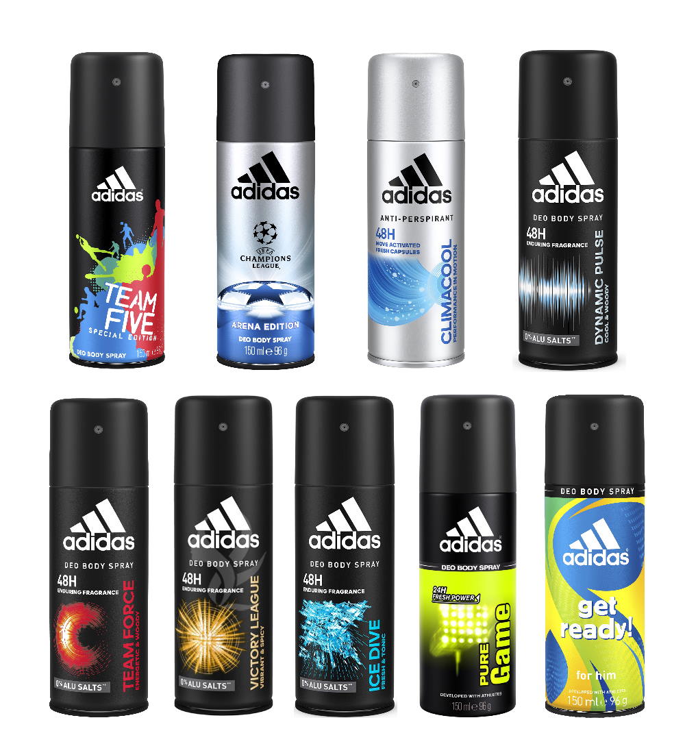 typist Inademen lichtgewicht Buy (Bundle of 3) Adidas Men Deodorant Spray (Assorted) on ezbuy SG