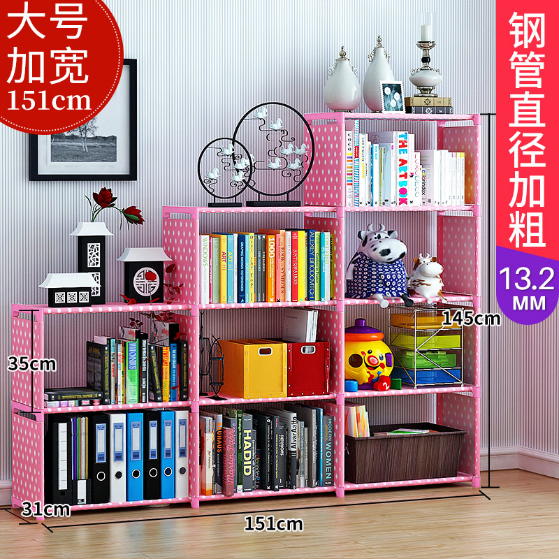 Buy Simple Bookshelf Rack Floor To Ceiling Kitchen Dormitory To