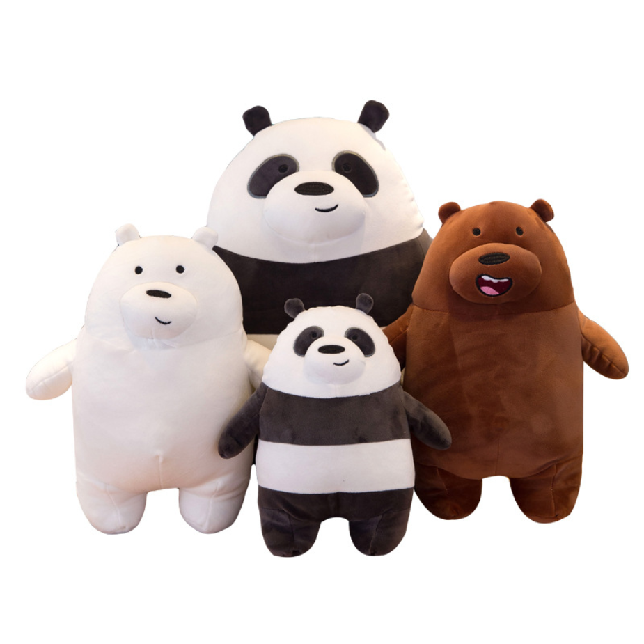 we bare bears soft toy