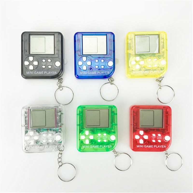 Buy Portable Mini Tetris Game Console Keychain LCD Handheld Game ...