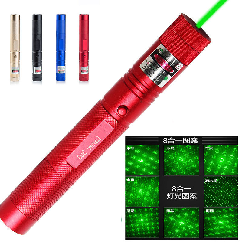 Buy Laser Pointer 303 powerful green laser pen aimed at adjustable