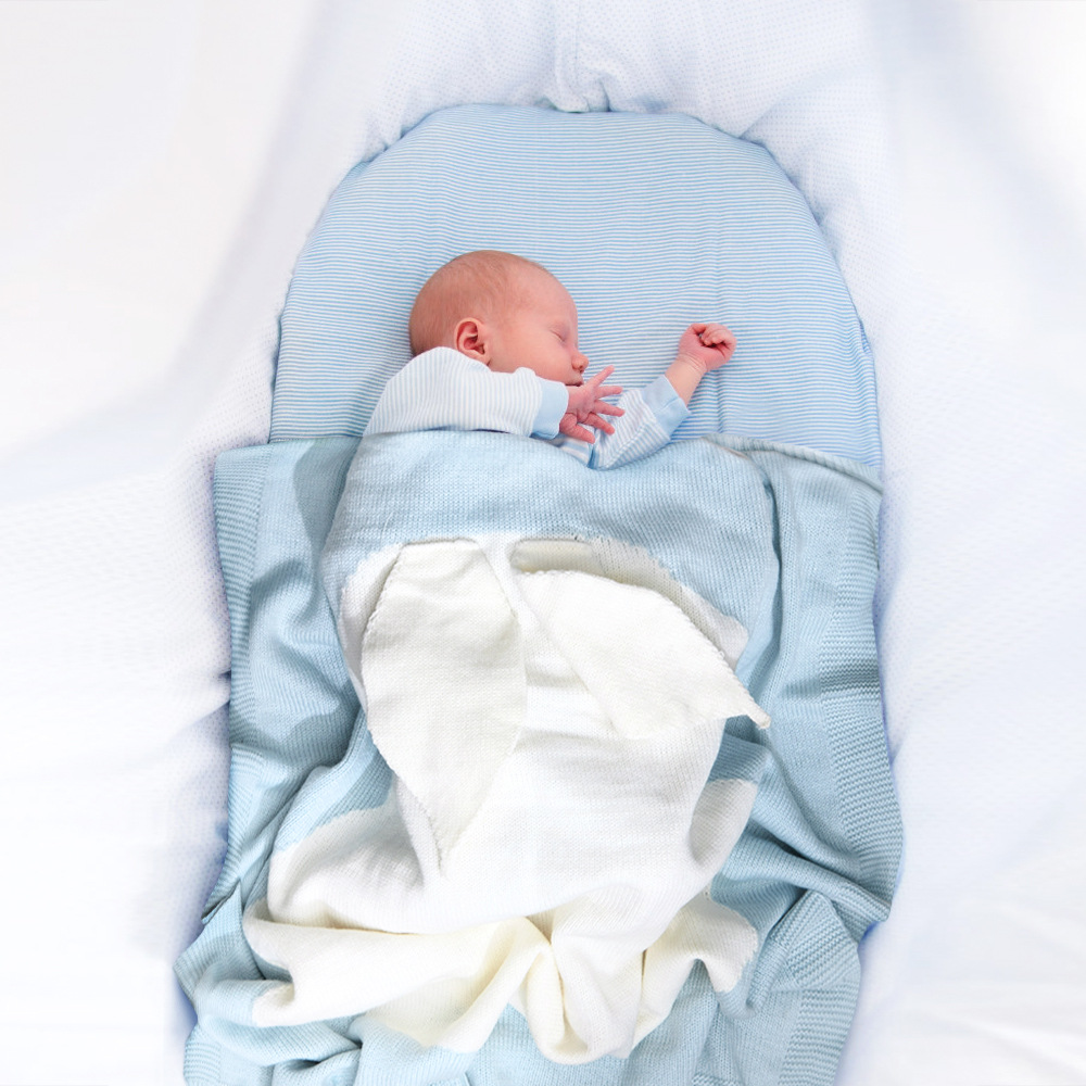 Blue exceptionally soft /& made with cotton Handmade the cotton cashmere Baby Sleeping Bag Khasto