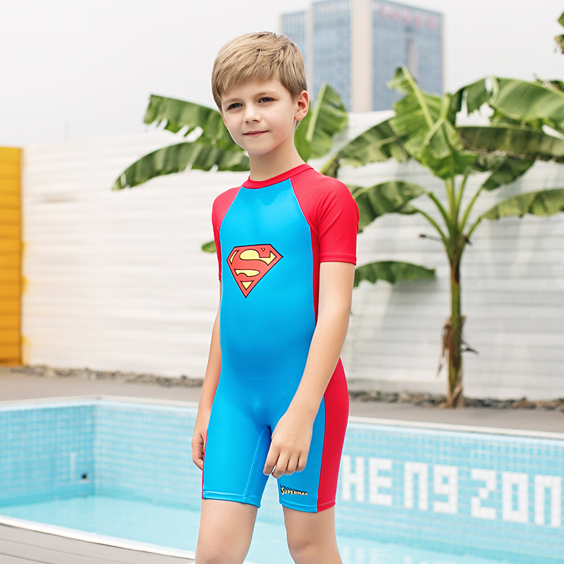 superhero swimsuit boy