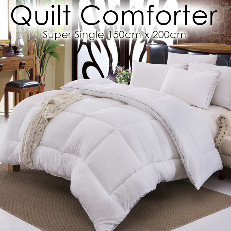 Buy [Super Single] Premium Quilt Inserts for Bedding Comforter Size