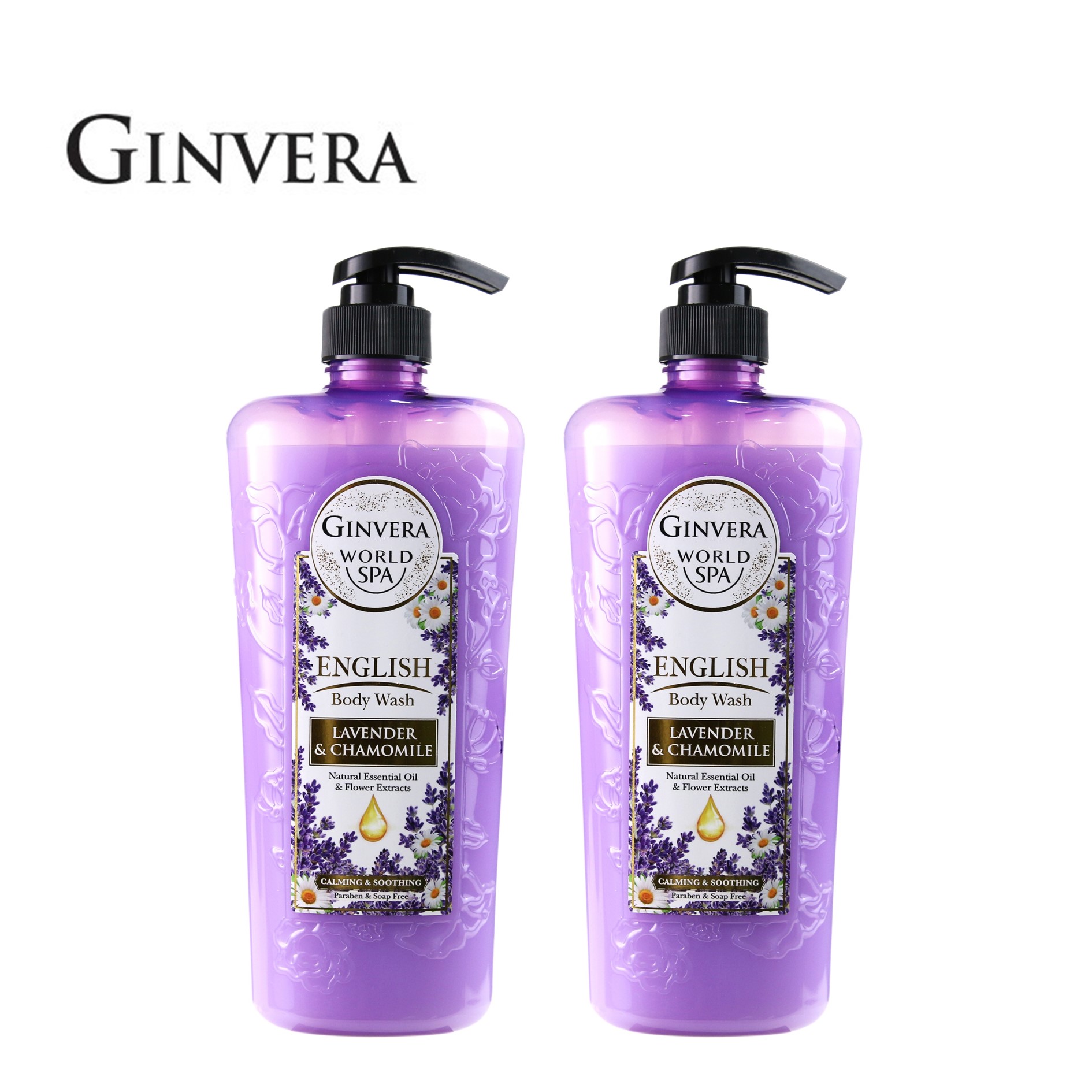 Buy Ginvera World Spa English Body Wash 760ml x2 on ezbuy SG