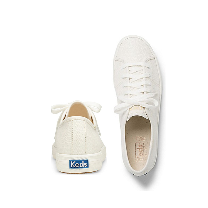 keds kickstart iridescent canvas sneakers