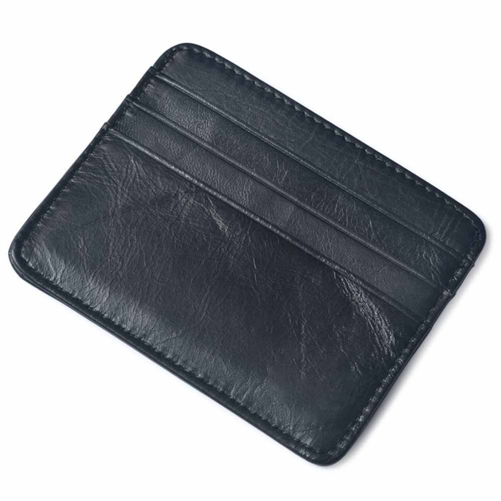 Buy Small Round Head Layer Cowhide Card Holder Men s Ladies Leather 