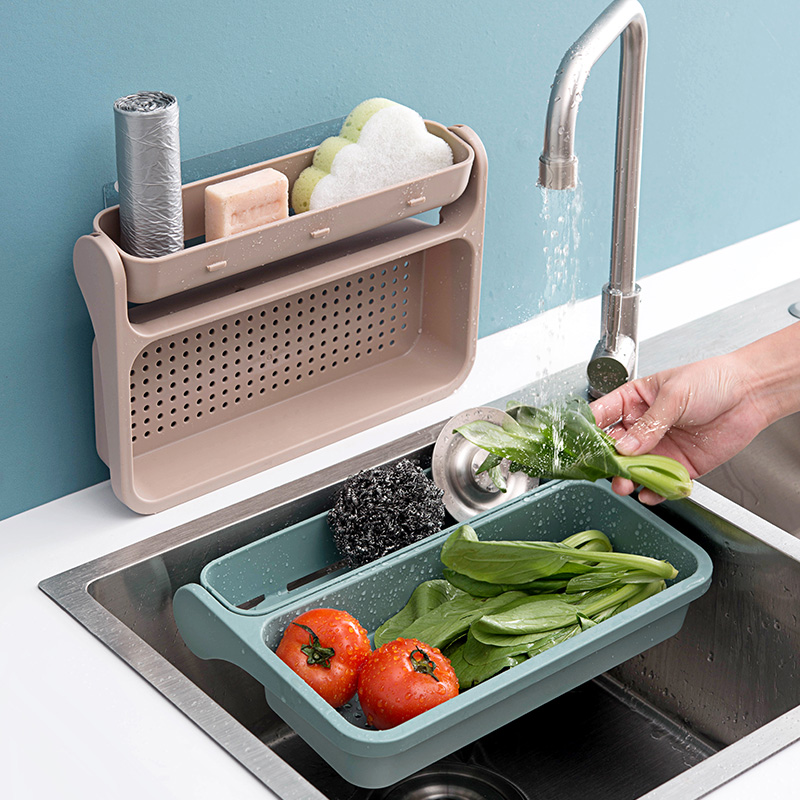 Buy Sink Leachate Rack Household Wash Fruit Leachate Basket