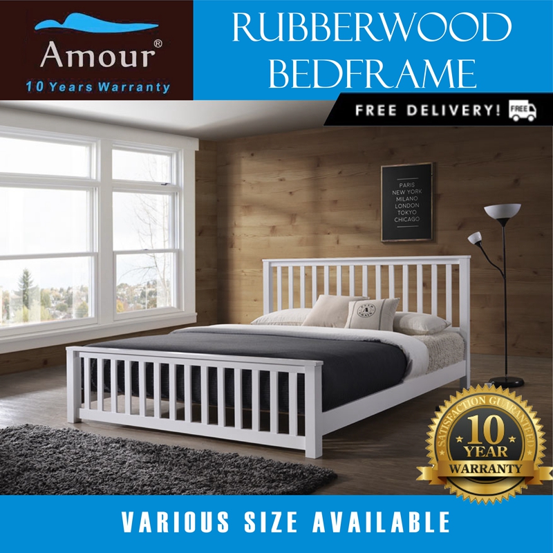 Queen Size Wooden Bed Frame For Sale