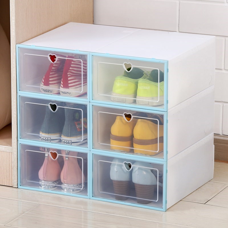 Buy Shoe Simple Shoe Box Assembly Plastic Combination Storage Box 